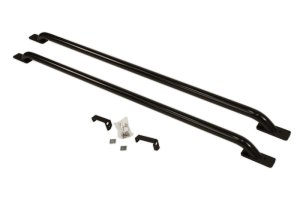 Chevrolet Silverado 1500 LD Bed Rails - Go Rhino - Stake Pocket - Black - `14-`19